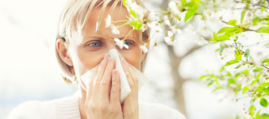 how allergies affect mood